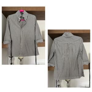 Calvin Rucker Striped Button Down